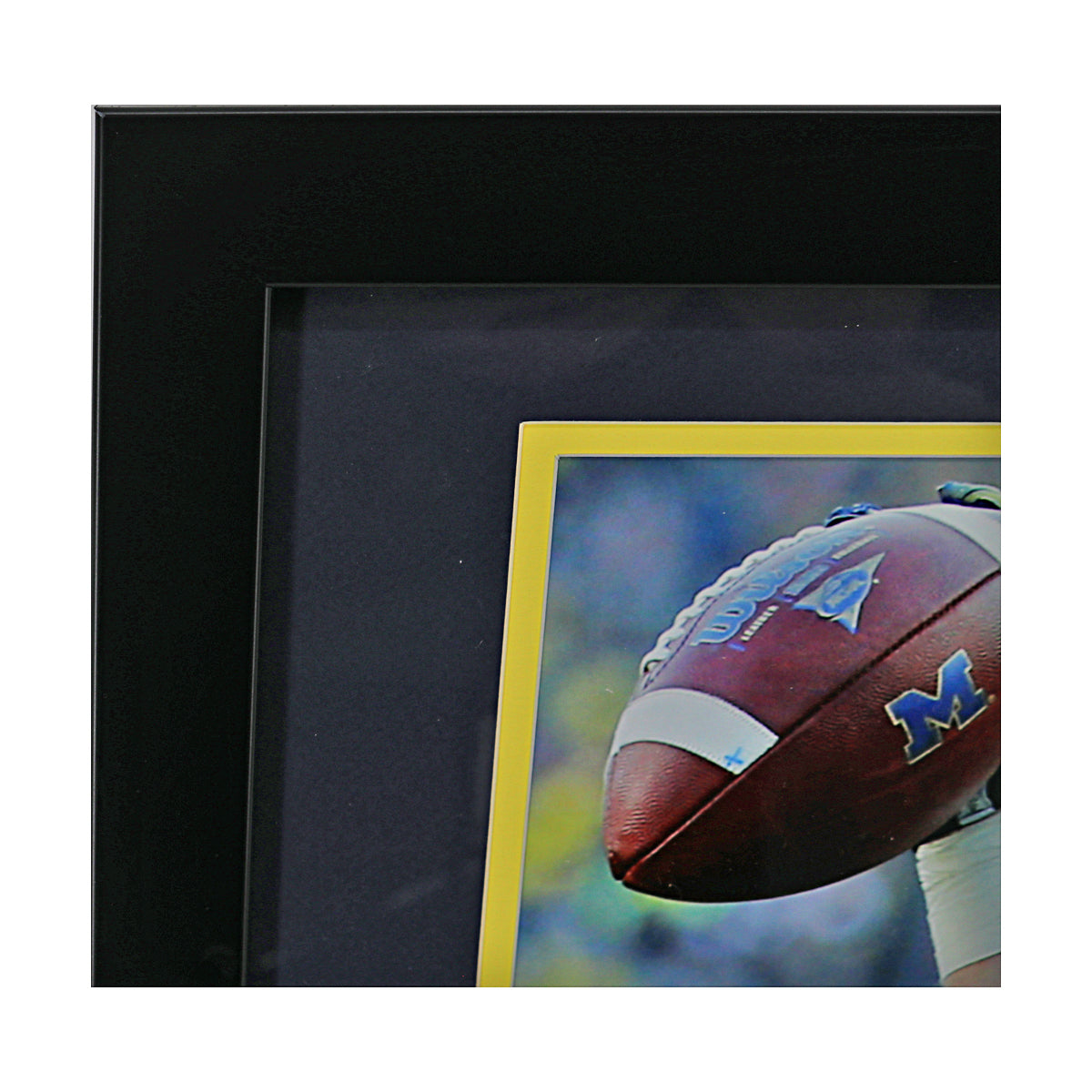 Jake Butt Signed Michigan Wolverines 16x20 Celebration Framed Photo (JSA COA) - Frame View