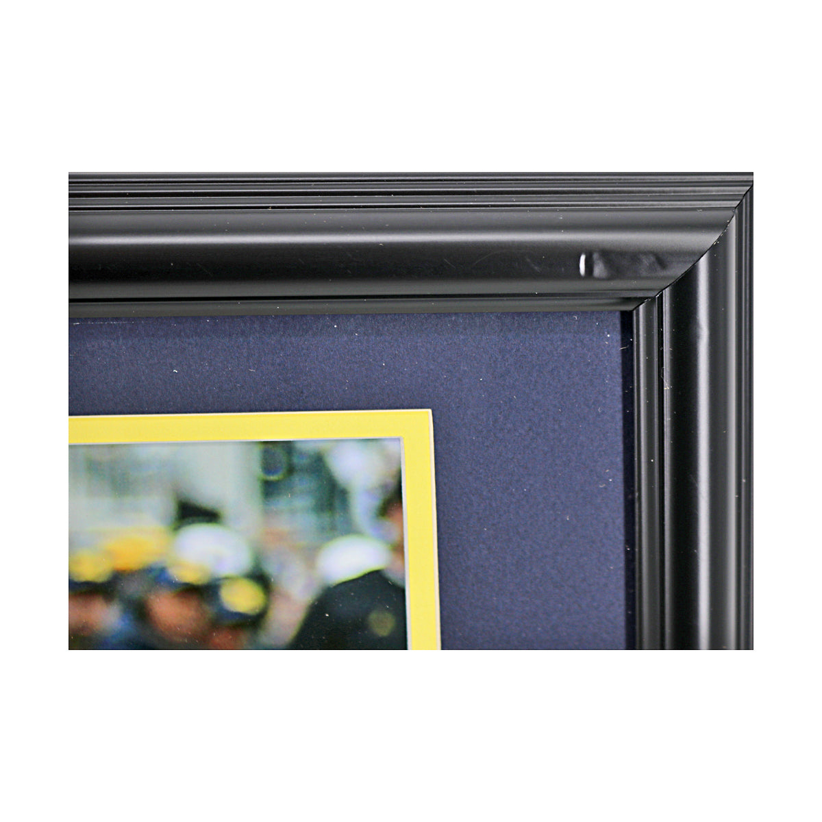 Jabril Peppers Signed Michigan Wolverines 16x20 Framed Photo (SC COA) - Frame View
