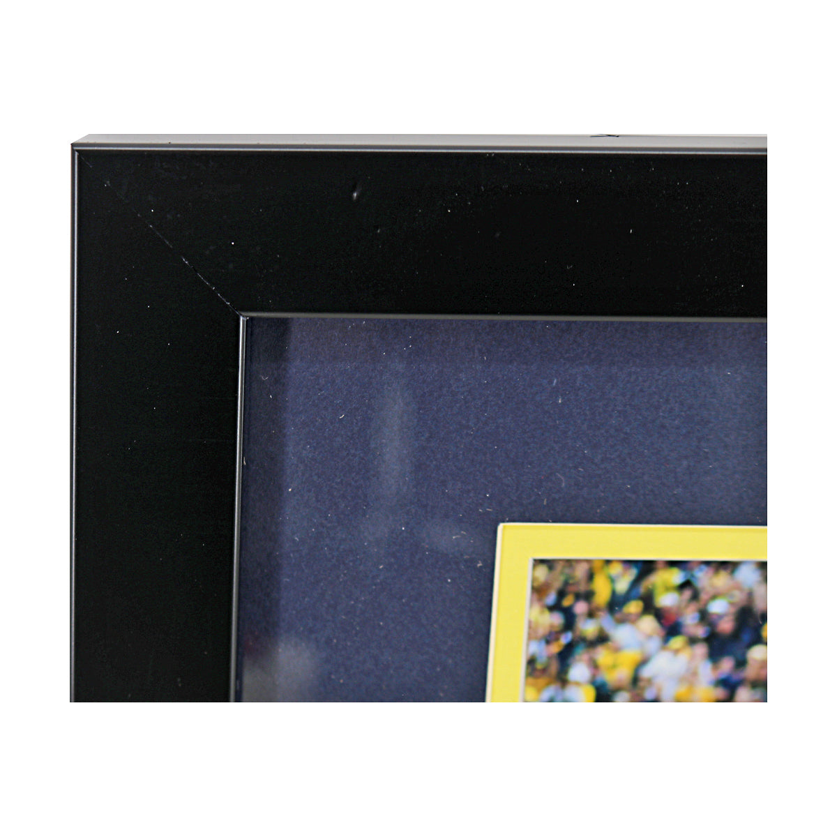 Rashan Gary Signed Michigan Wolverines 8x10 vs UCF Framed Photo (Beckett COA) - Frame View