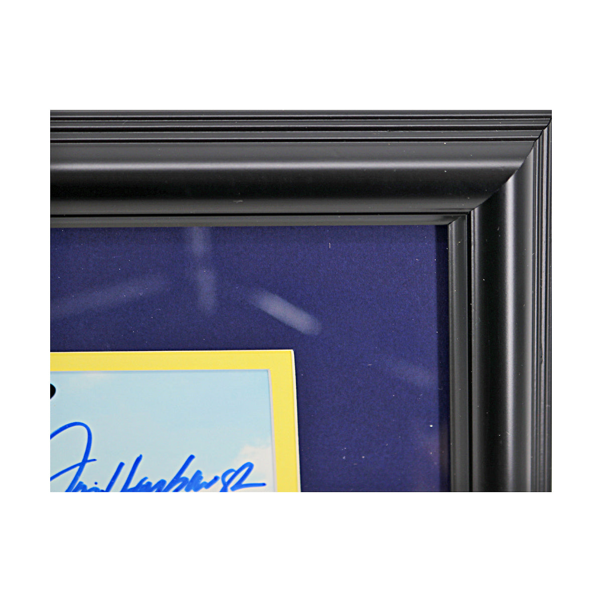 Jim Harbaugh Signed Michigan Wolverines 8x10 Framed Photo (Beckett COA) - Frame View