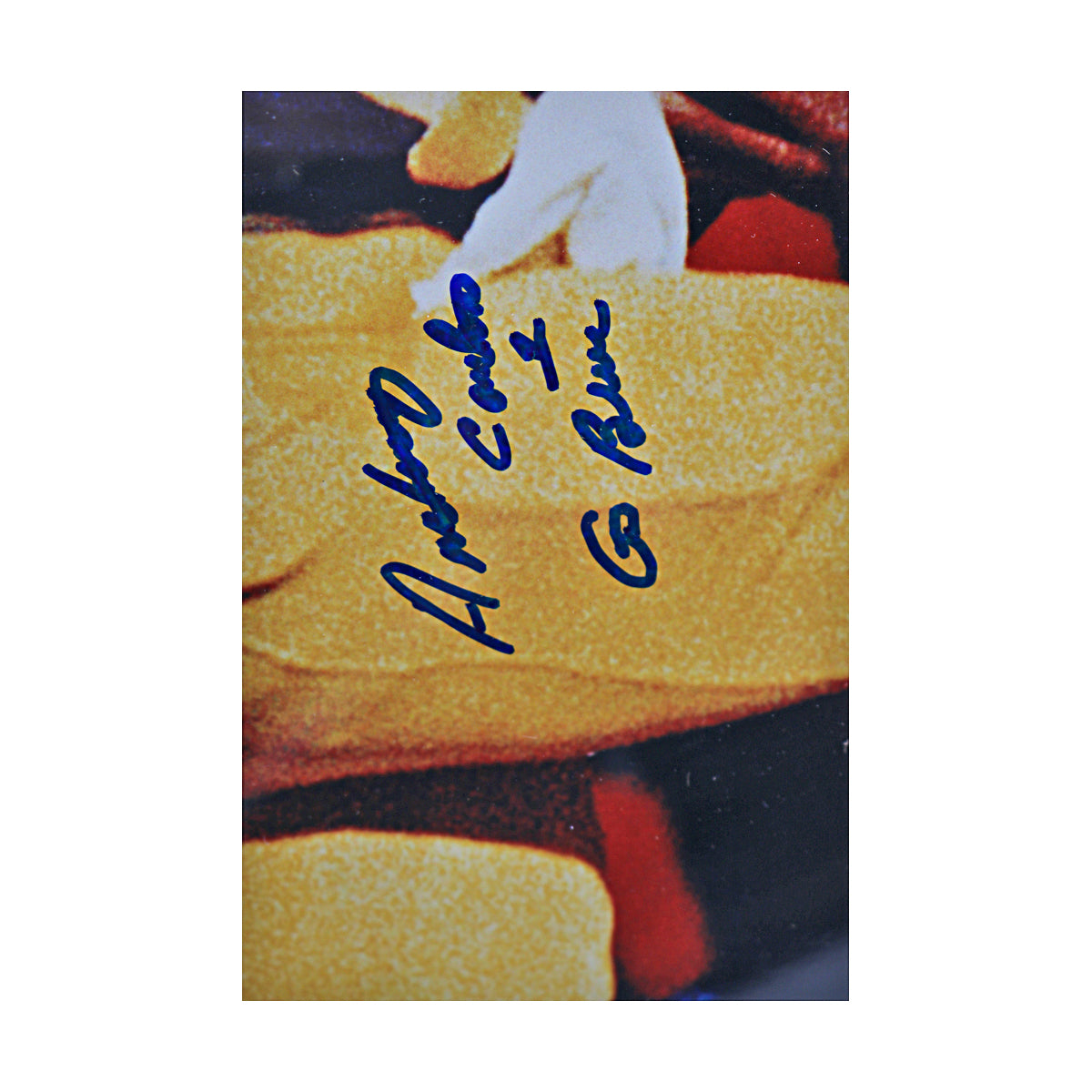 Anthony Carter Signed Inscribed Michigan 16x20 Framed Photo (SC COA) - Signature View