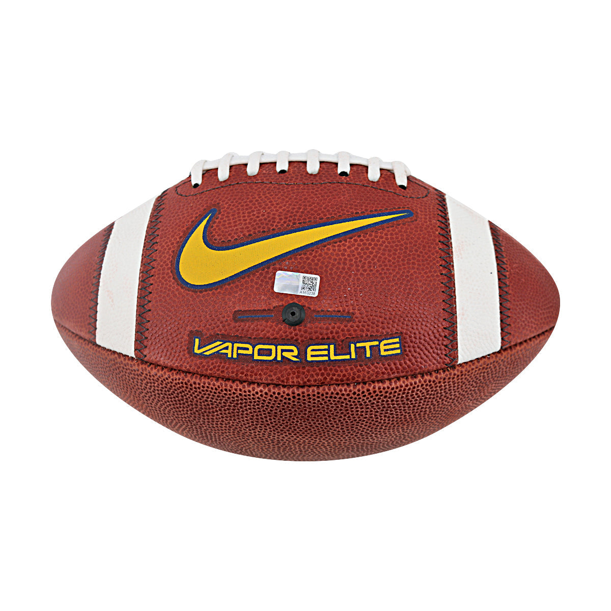 JJ McCarthy University of Michigan Autographed Team Issued Nike Vapor Elite Ball #29 Football (CX Auth) - Front View