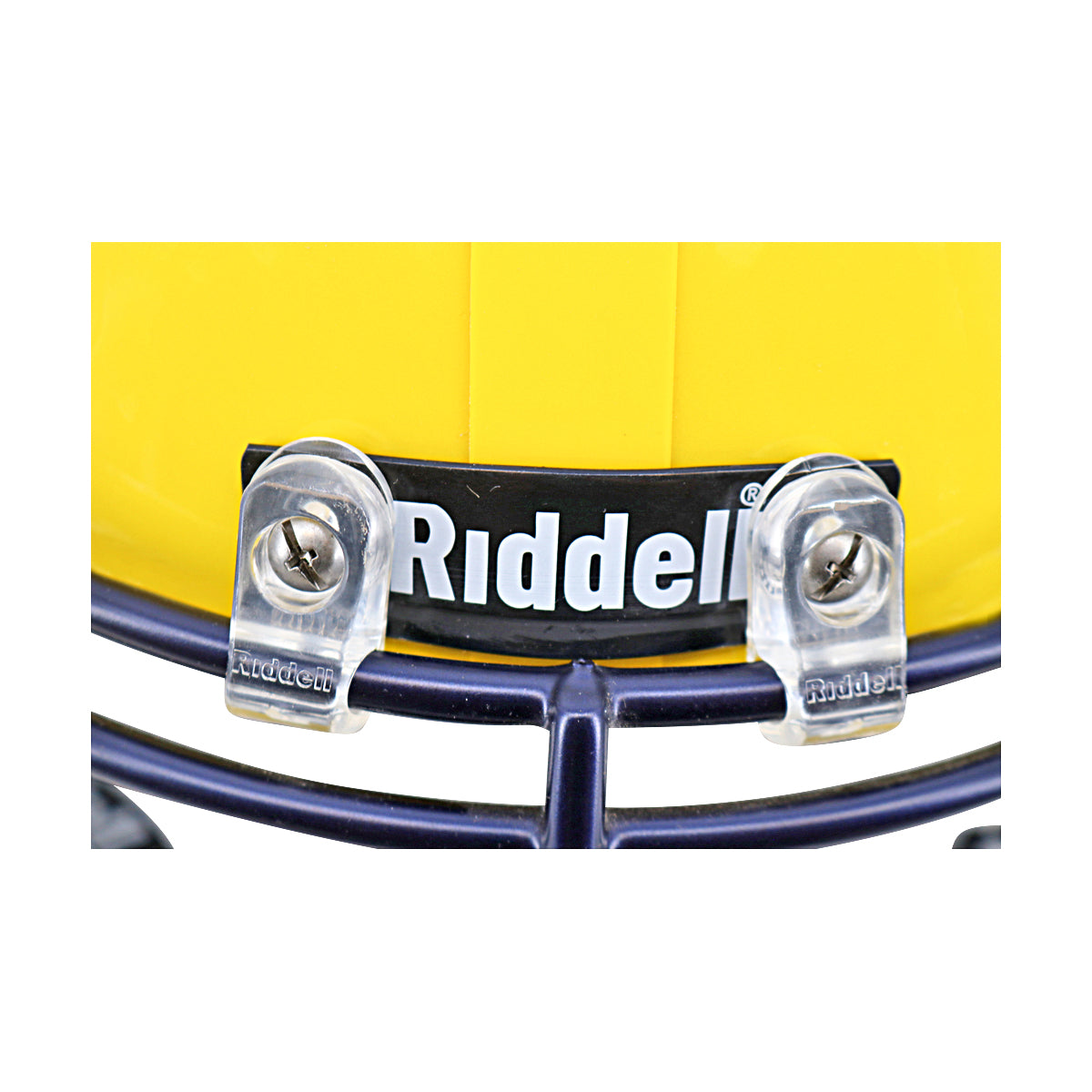 JJ McCarthy University of Michigan Autographed Riddell Full Size Replica Speed Helmet (Beckett Auth) - Riddell Patch View