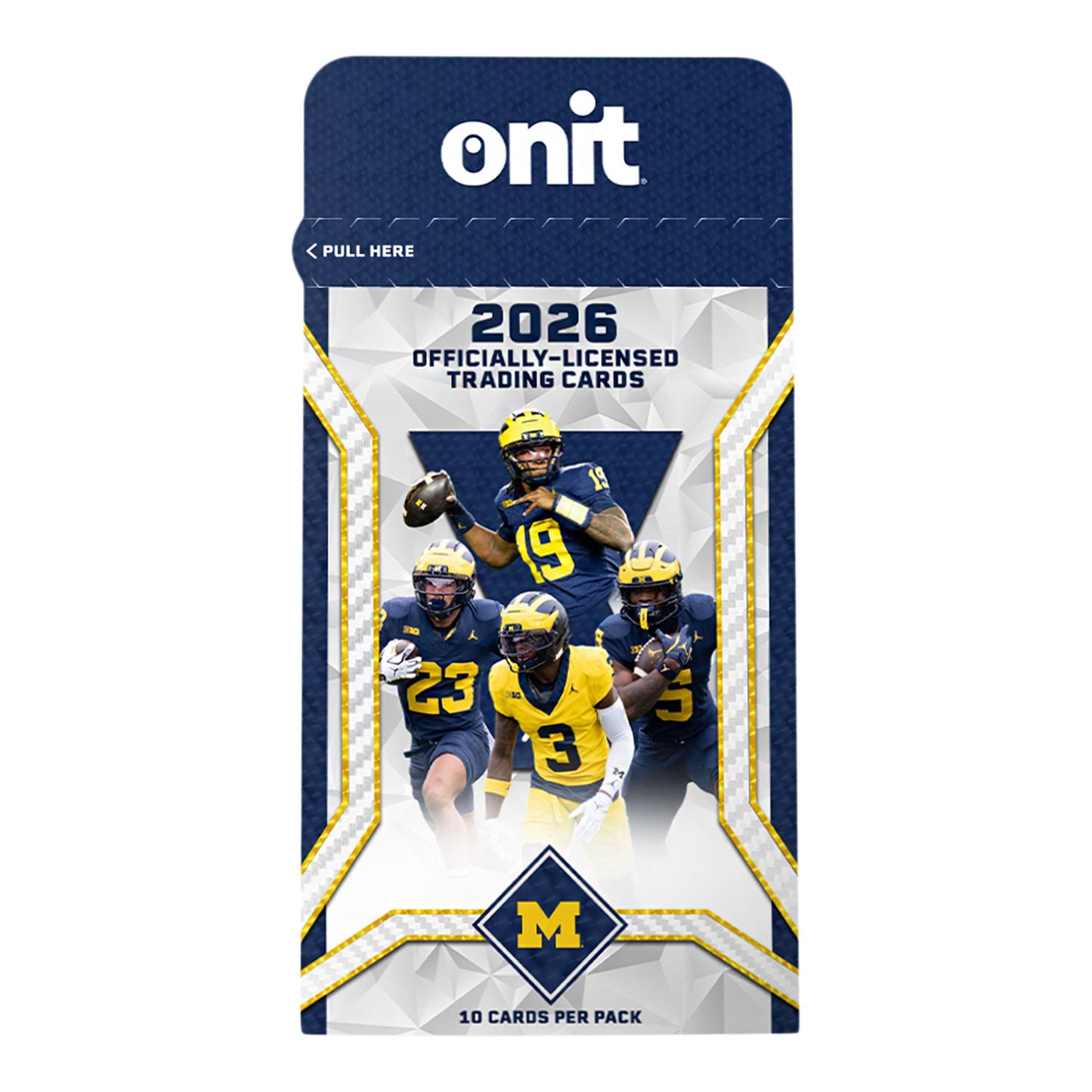 ONIT Michigan Wolverines Football 2026 NIL Trading Card Single Pack