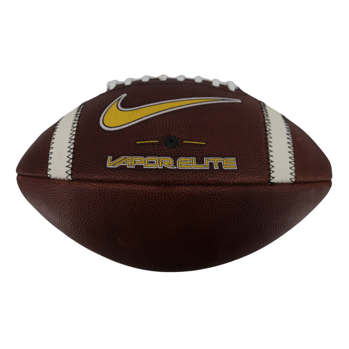 Michigan Wolverines 2024 Team Issued Nike Vapor Elite #139 Light Brown Football In Brown - Back View