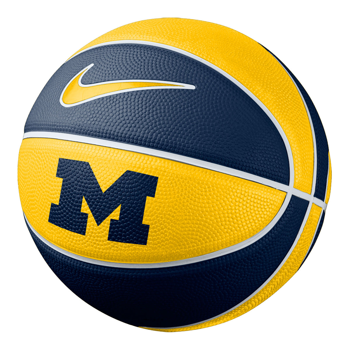 Michigan Wolverines Nike Mini Rubber Basketball