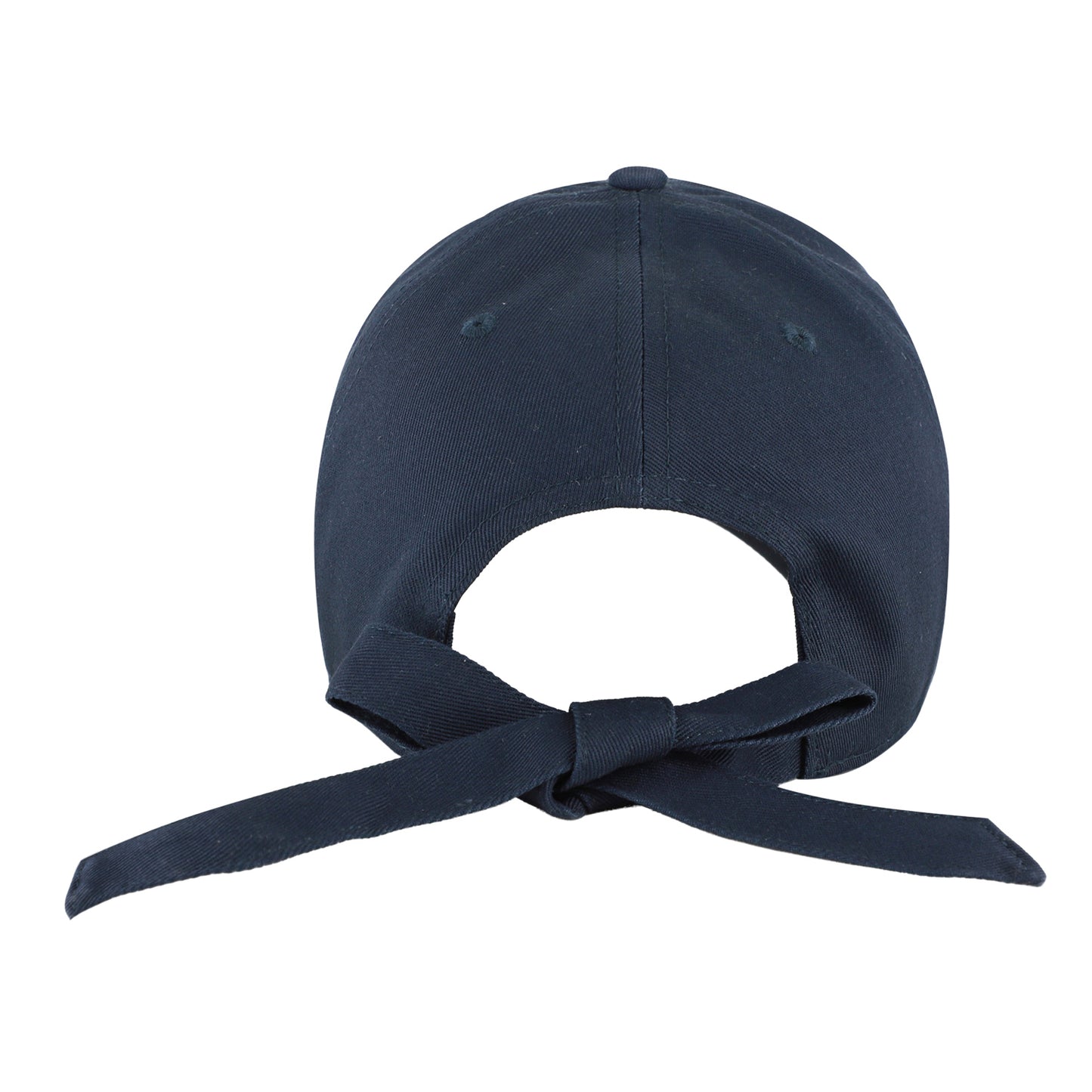 Michigan Wolverines 47 Brand Ladies Navy Back Bow Block M Hat - Back View