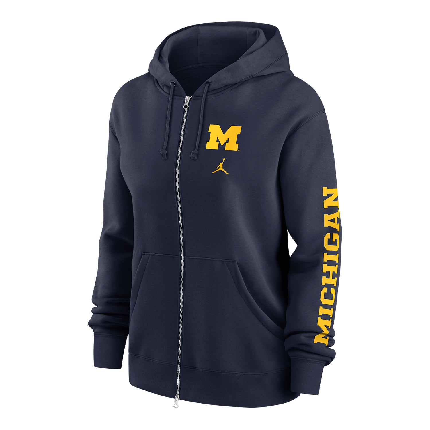 Women's Michigan Wolverines Jordan Brand 2024 Sideline Full-Zip