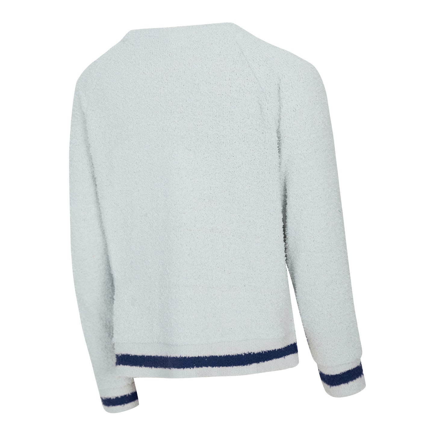 Michigan Wolverines Whitley Women's Crewneck Sweatshirt In White - Back View