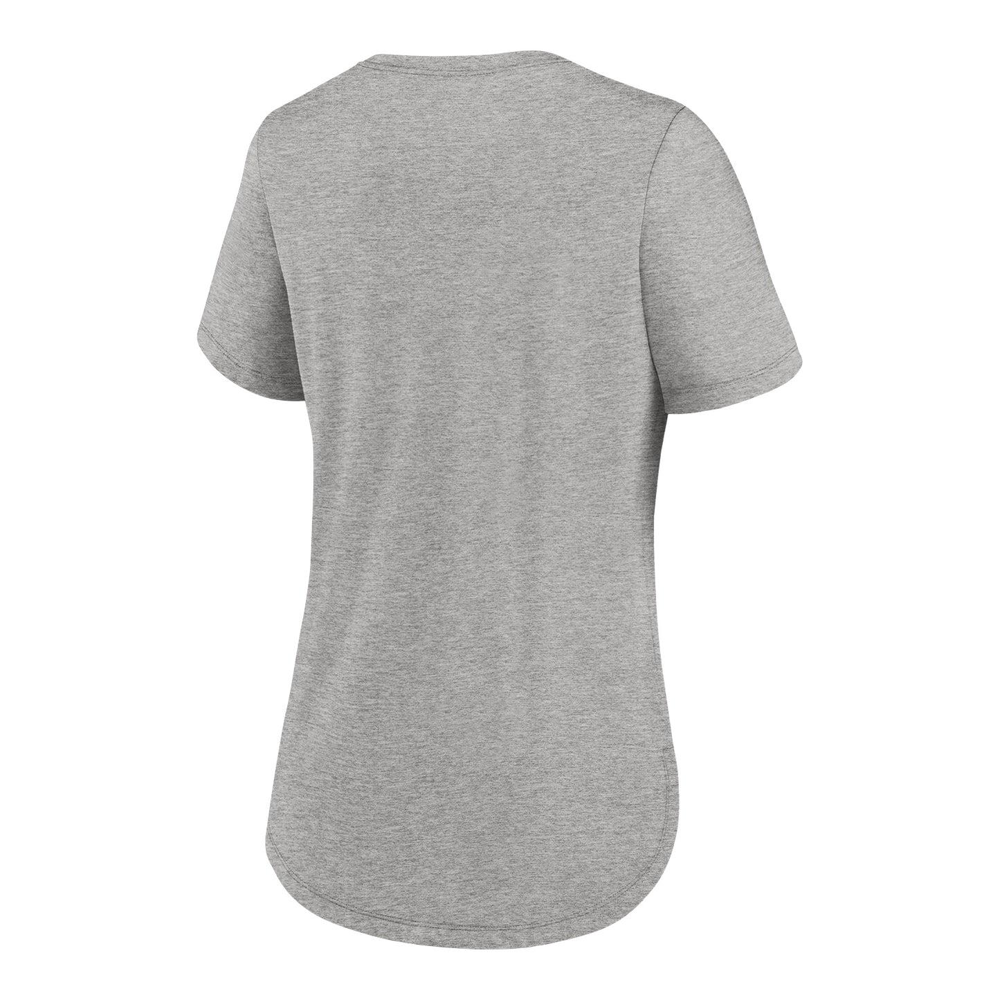 Michigan Wolverines Women's Jordan Brand Gray The Big House Graphic T-Shirt - Back View