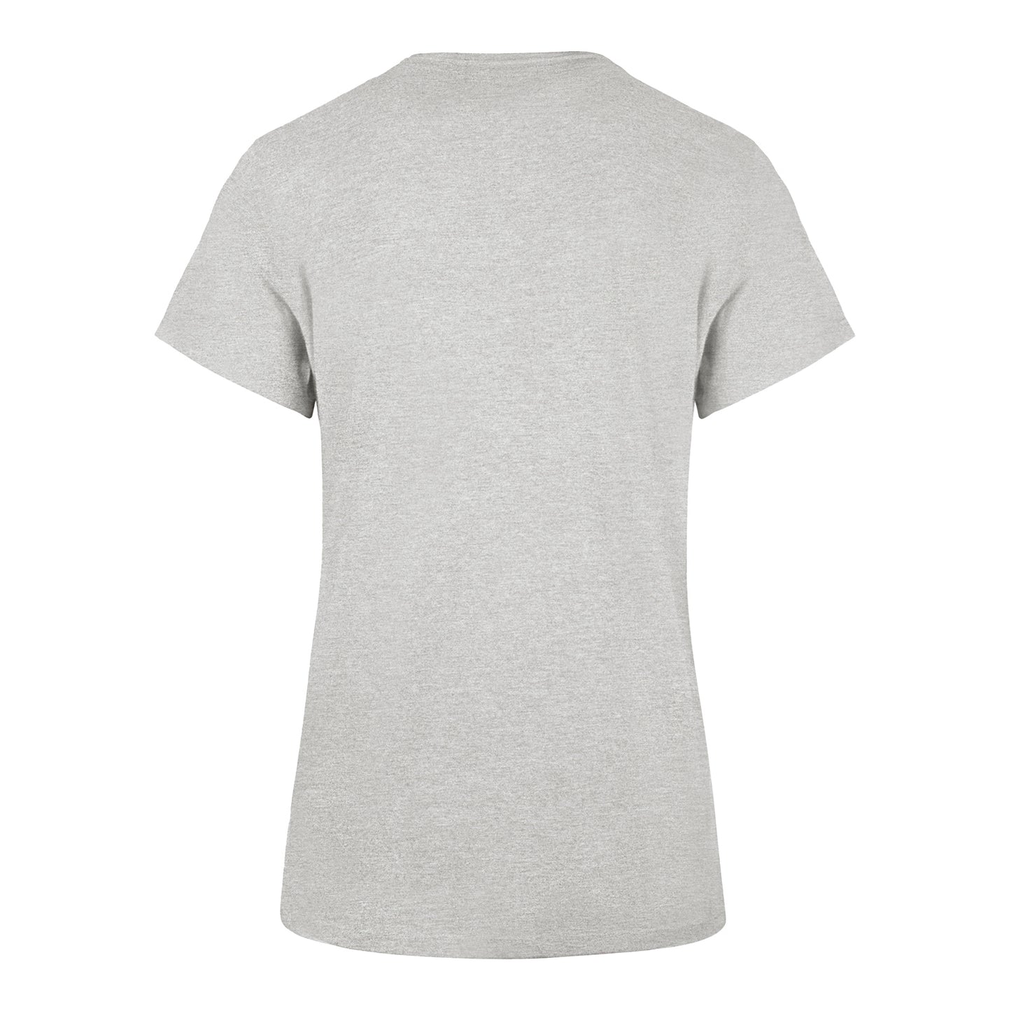 Michigan Wolverines Women's Gray '47 Brand Wordmark Frankie T-Shirt - Back View