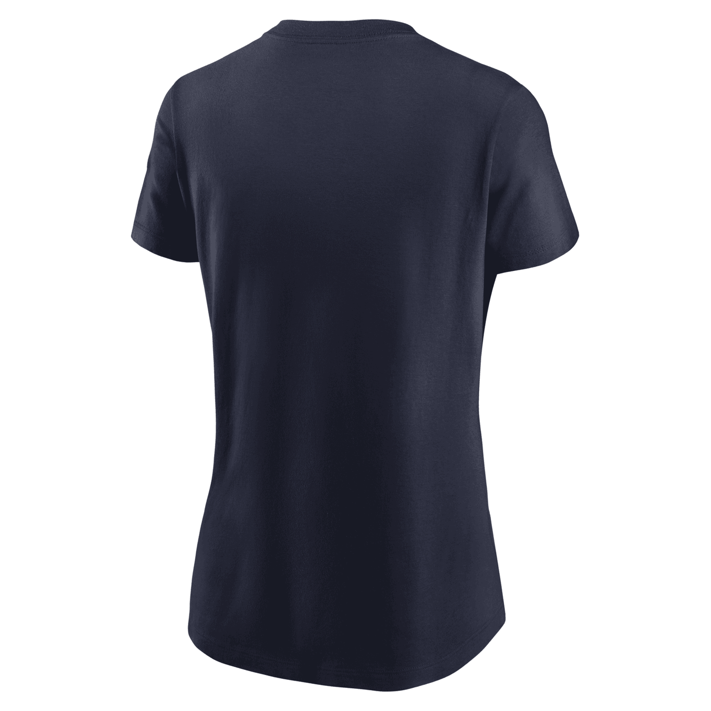 Michigan Wolverines Lacrosse Nike Navy Ladies T-Shirt - Back View