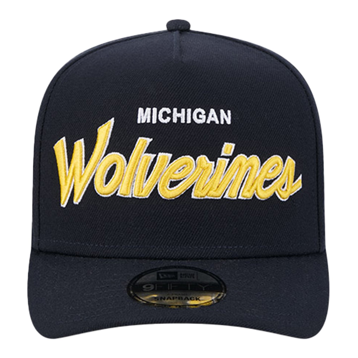 New Era Wolverines Script Snapback - Front View