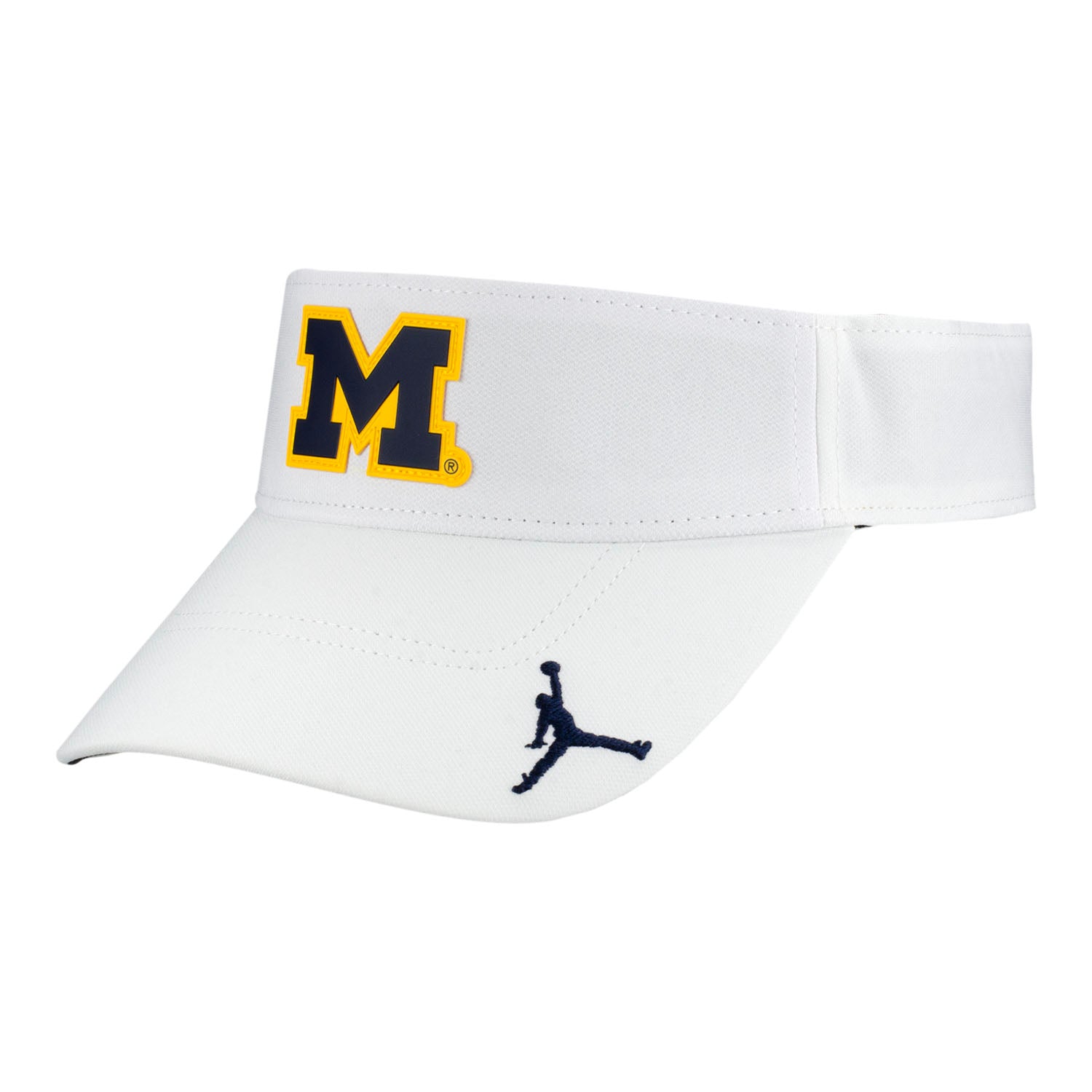 Michigan Wolverines Jordan Primary Logo DRI-FIT Visor – The