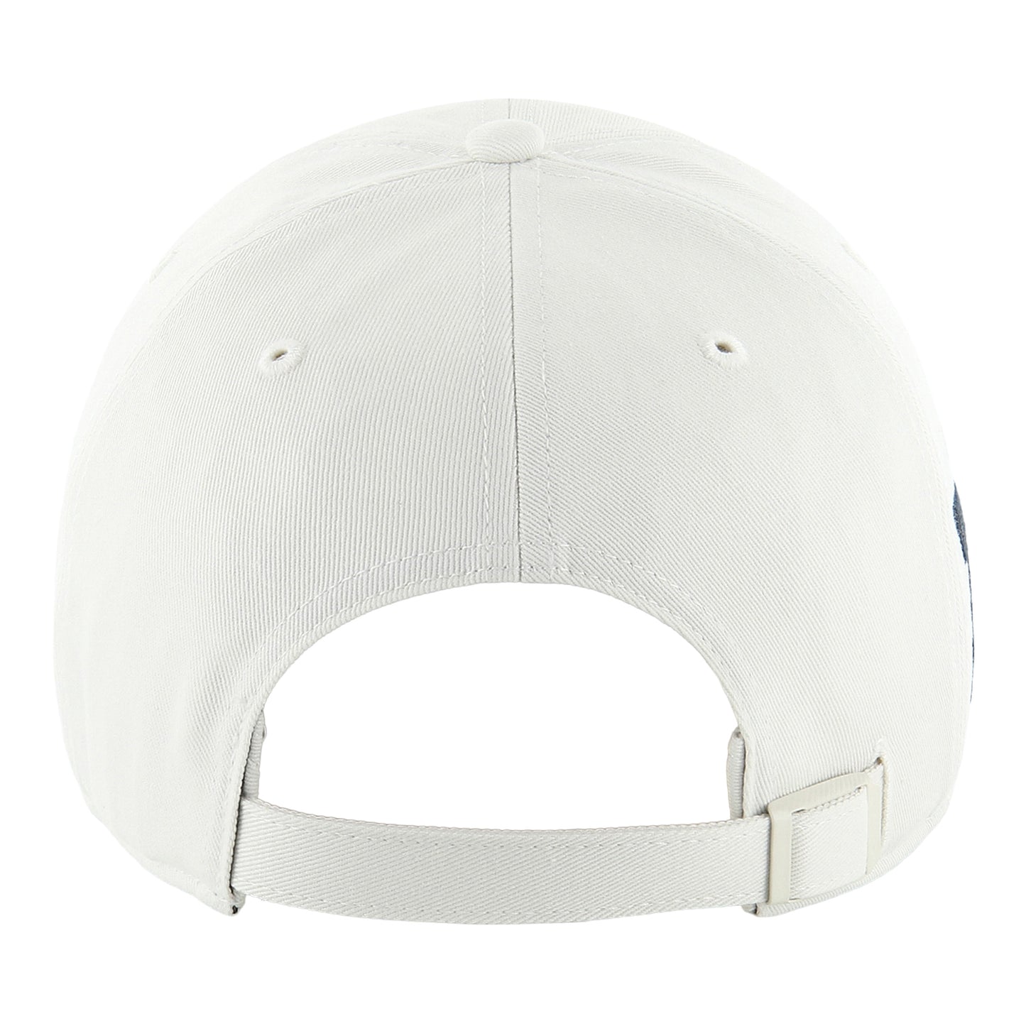 Michigan Wolverines 47 Brand Adjustable Clean Up Foundational Hat In White - Back View