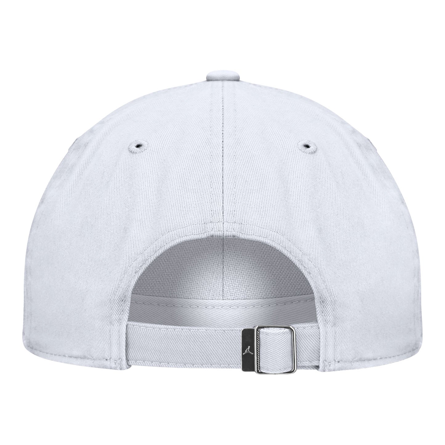 Michigan Wolverines Nike Jordan White Unstructured Adjustable Club Hat - Back View