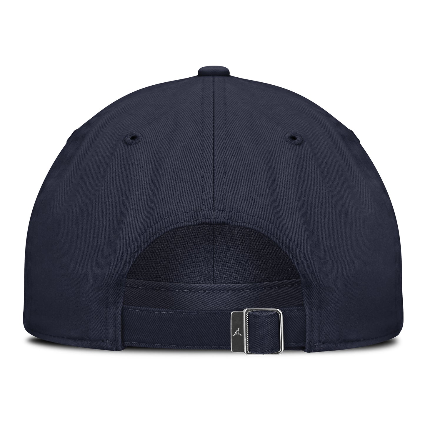 Michigan Wolverines Nike Jordan Navy Unstructured Adjustable Club Hat - Back View