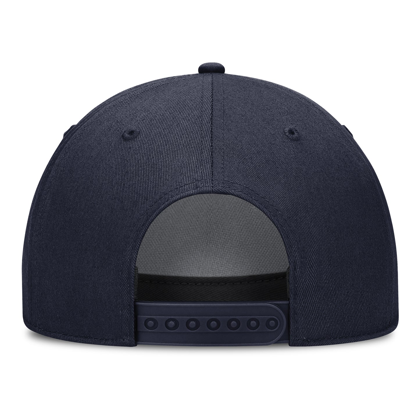 Michigan Wolverines Navy Adjustable Rise Primetime Hat - Back View