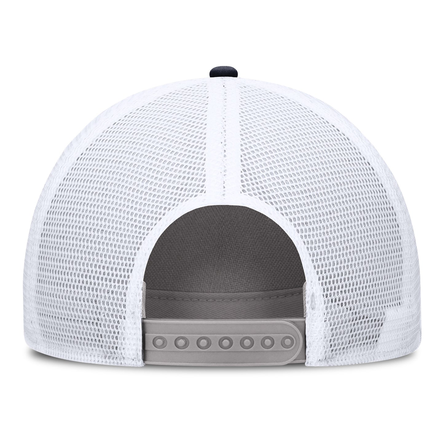 Michigan Wolverines Nike Grey Legacy Trucker Hat - Back View