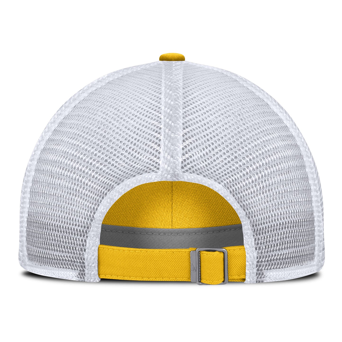 Michigan Wolverines Nike Yellow Legacy Club Trucker Hat - Back View