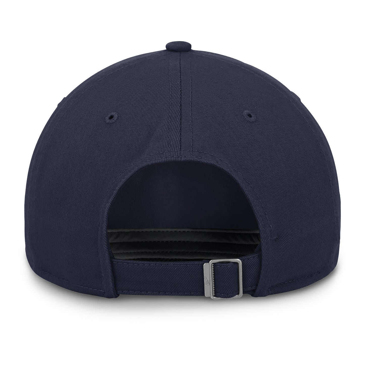 Michigan Wolverines Nike Adjustable Soccer Team Cap In Navy - Back View