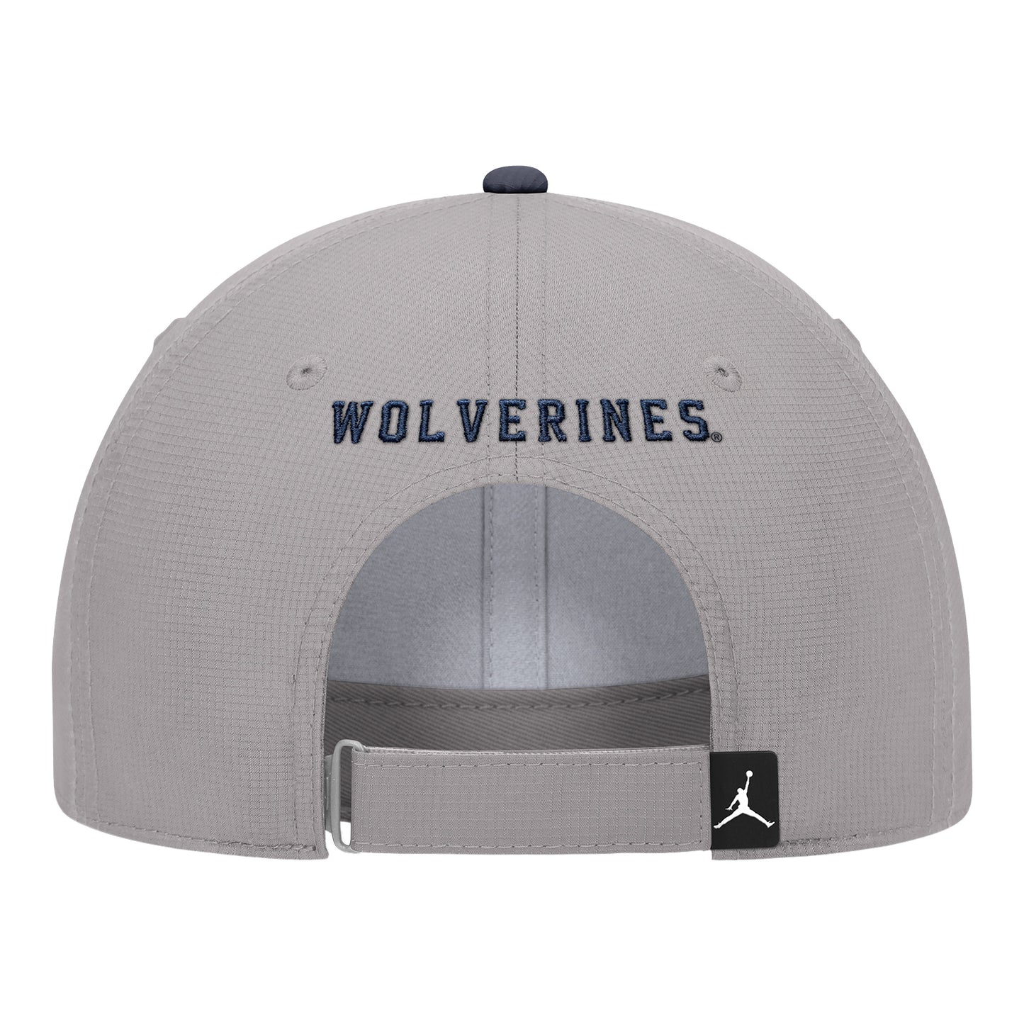 Michigan Wolverines Jordan Grey Stripe Adjustable Hat