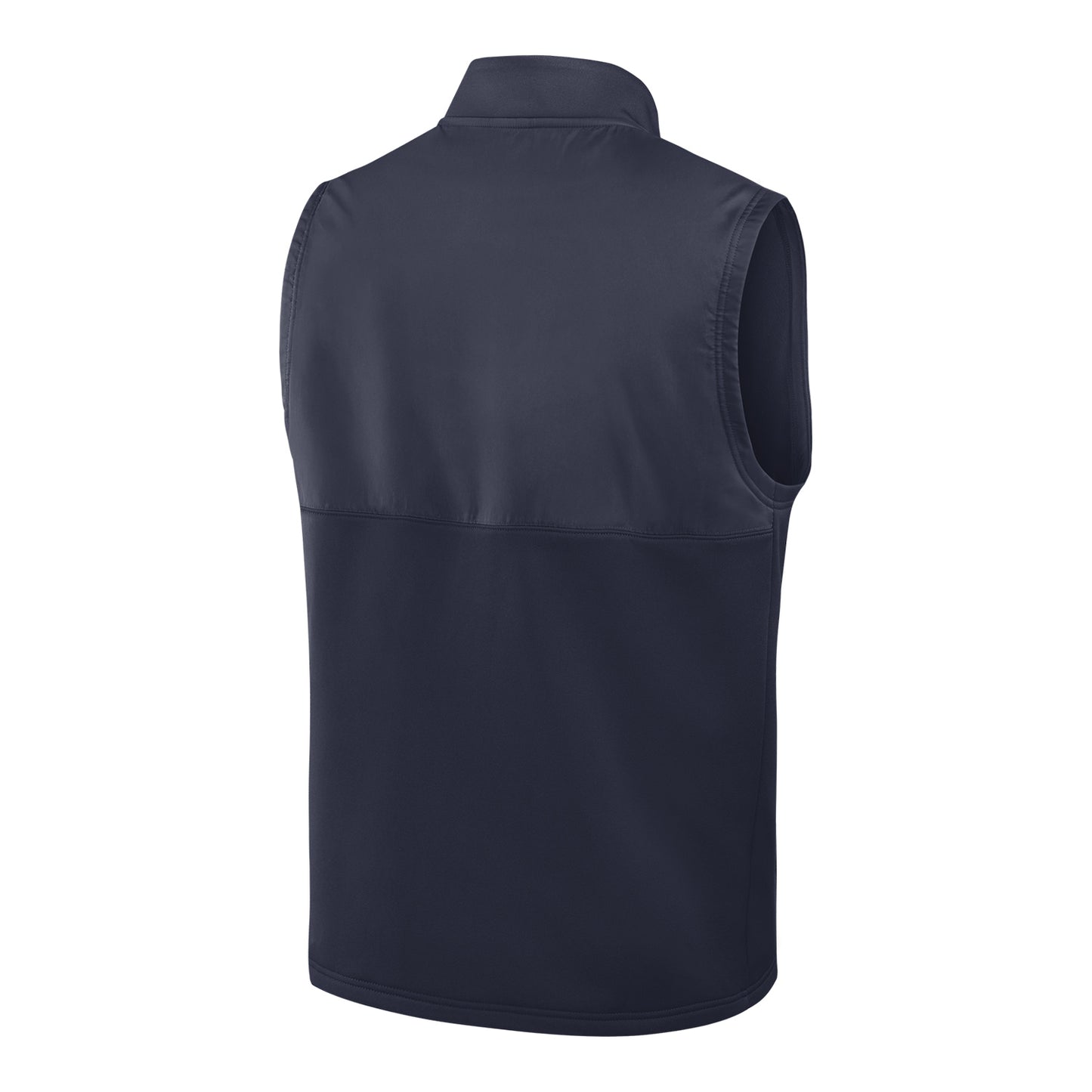 Michigan Wolverines Nike Jordan Navy Victory Vest - Back View