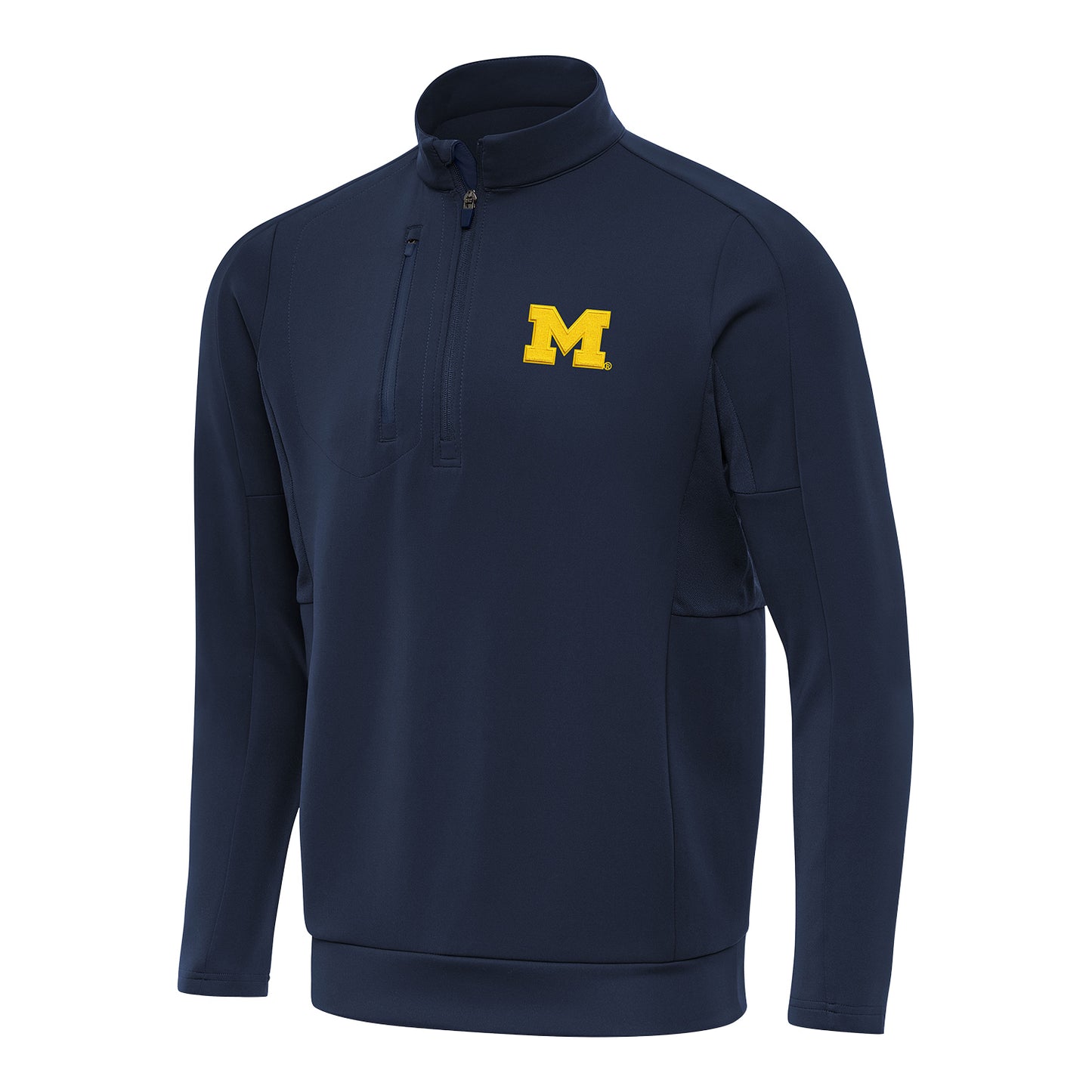 Michigan Wolverines Antigua Navy Generation Quarter-Zip - Front View