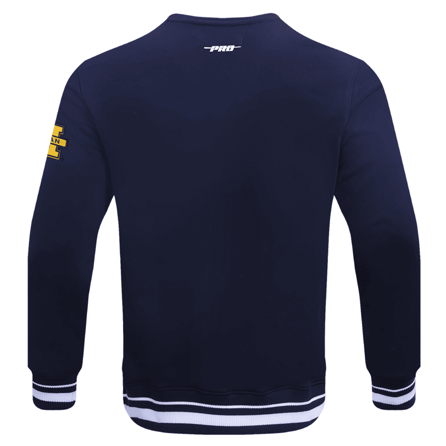 Michigan Wolverines Pro Standard University of Michigan Crew - Back View