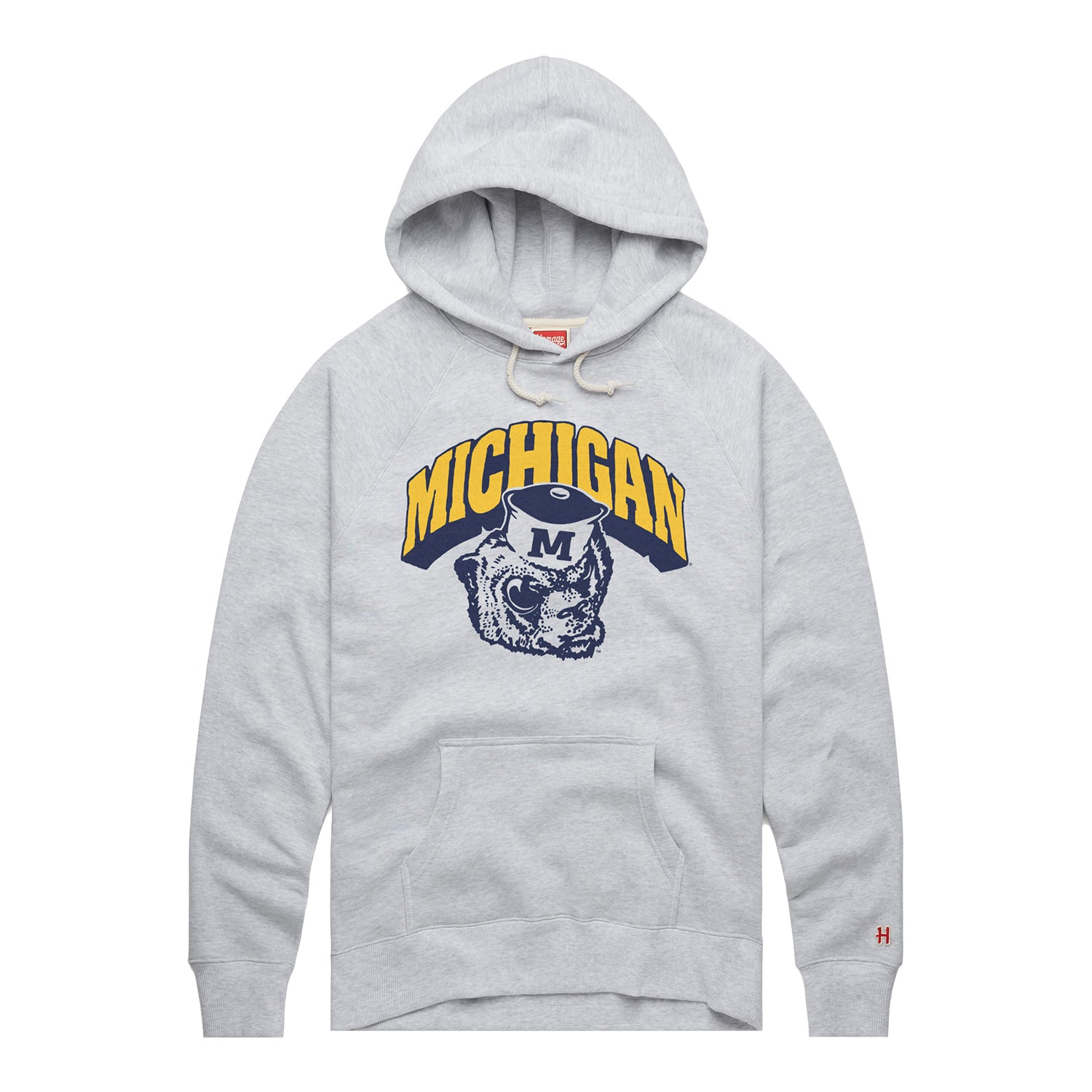 university of michigan fan gear Homage Michigan Wolverines Legacy Block Logo Sweatshirt
