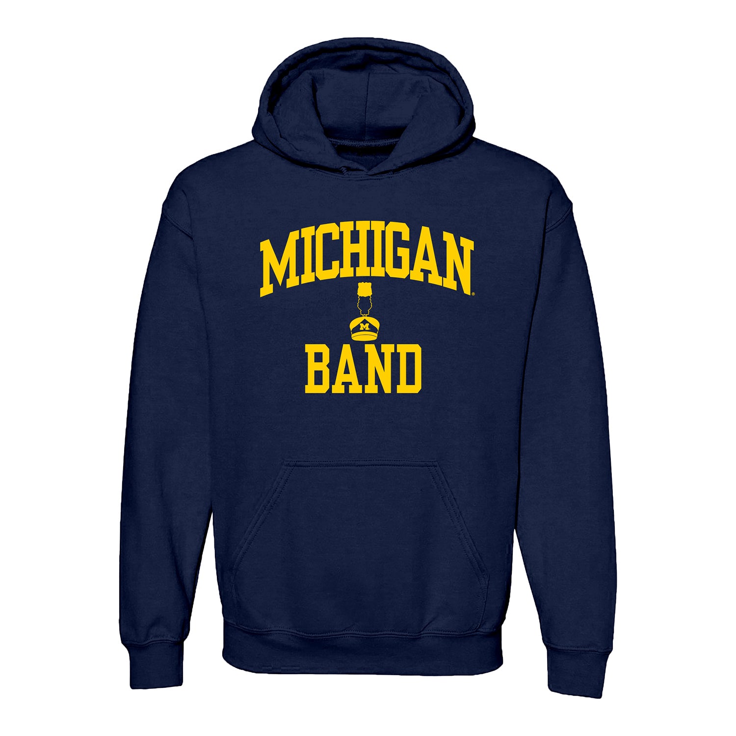 Michigan Wolverines Band Navy Sweatshirt - The M Den Shop Michigan Wolverines Band Navy Sweatshirt - The M Den Shop