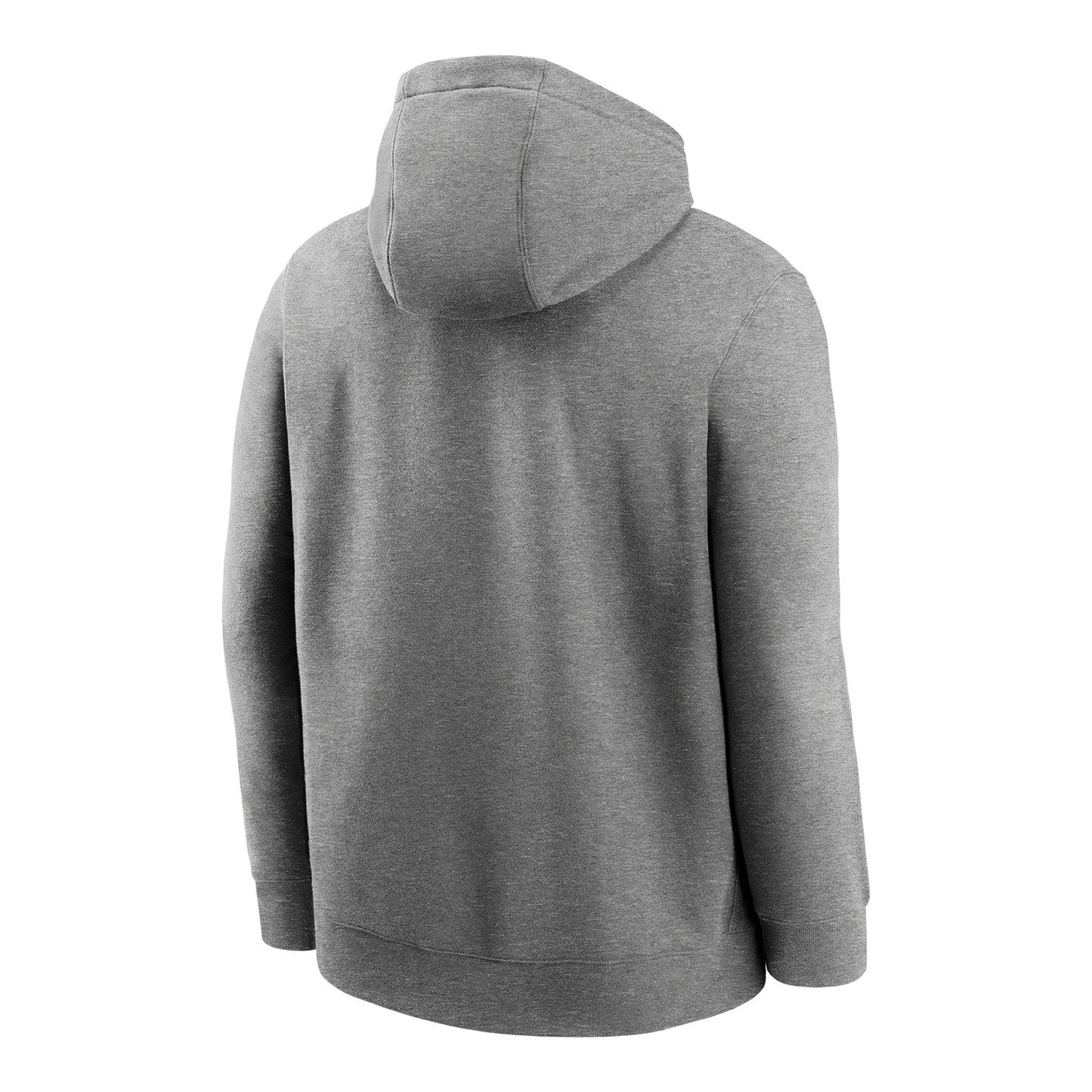 Michigan Wolverines Softball Nike Gray Hoodie - Back View