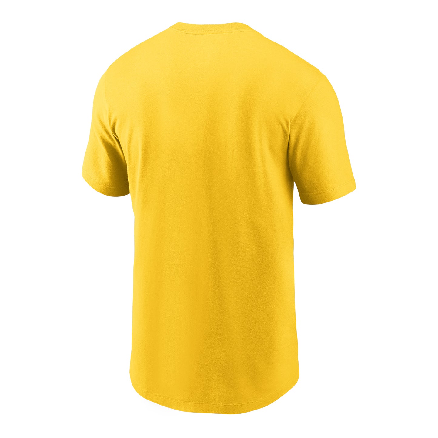 Michigan Wolverines Jordan Maize Local Ultimate Chant T-Shirt - Back View
