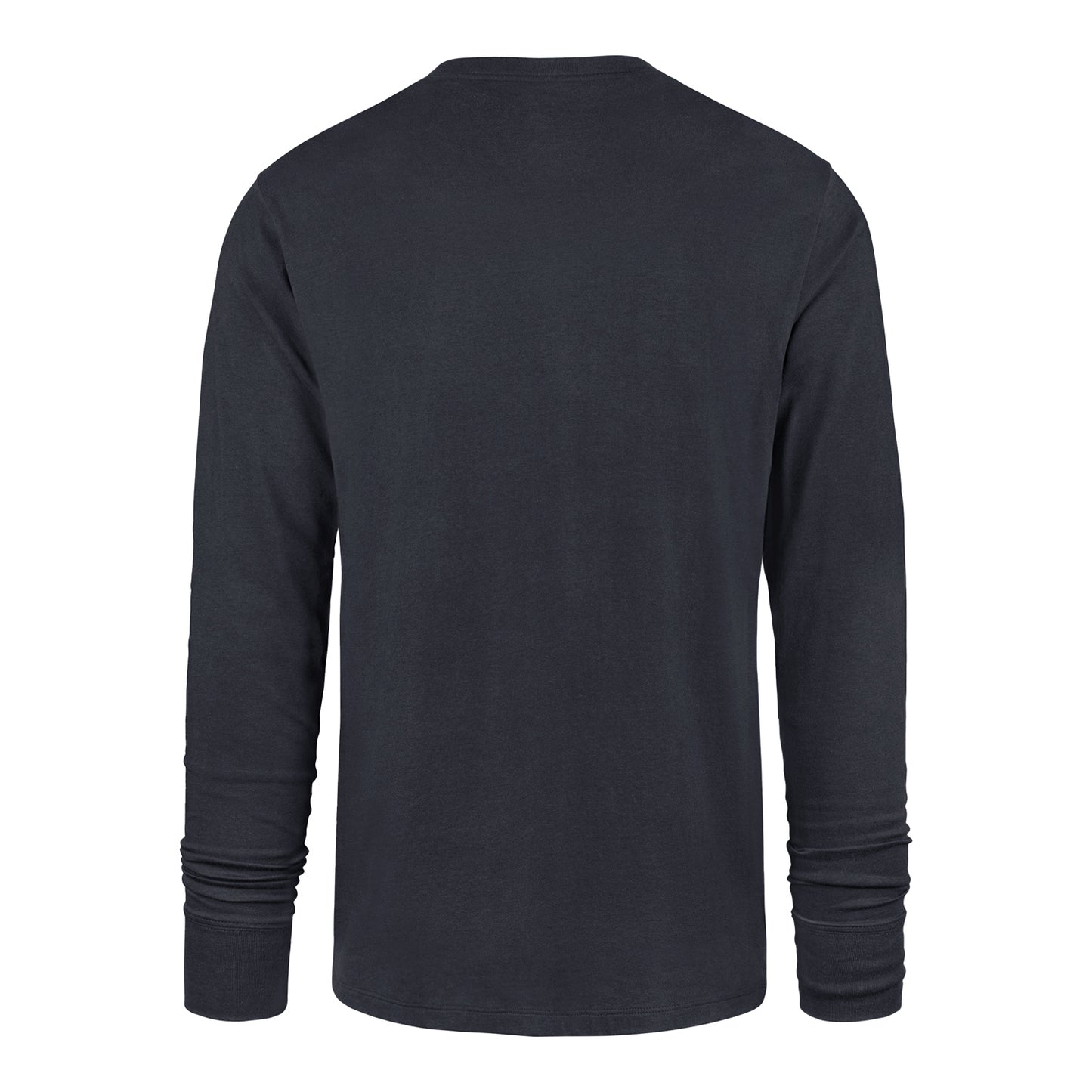 Michigan Wolverines Blue '47 Brand Primary Logo Long Sleeve T-Shirt- Back View