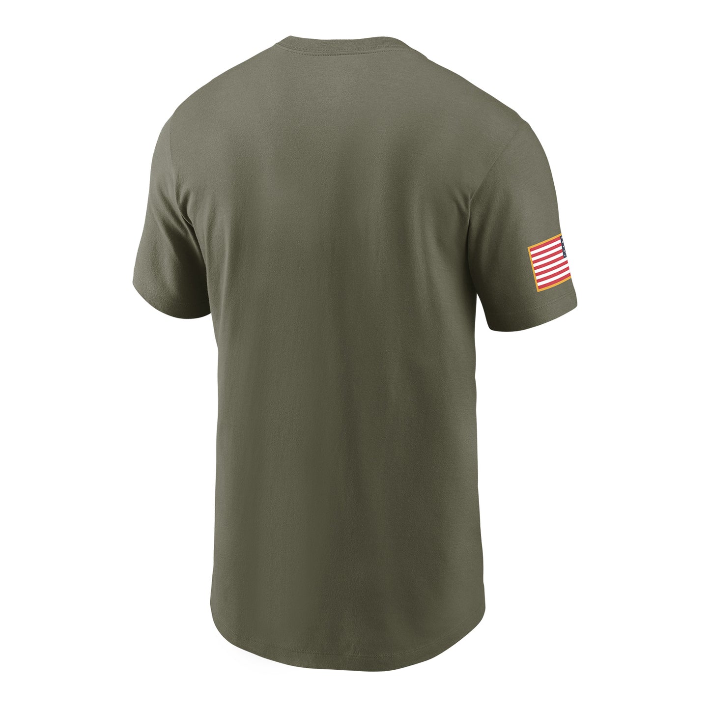 Michigan Wolverines Jordan Military Tee - Back View