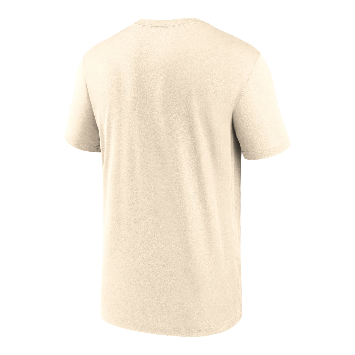 Michigan Wolverines Jordan Legend Shadow Logo Tee In Cream - Back View