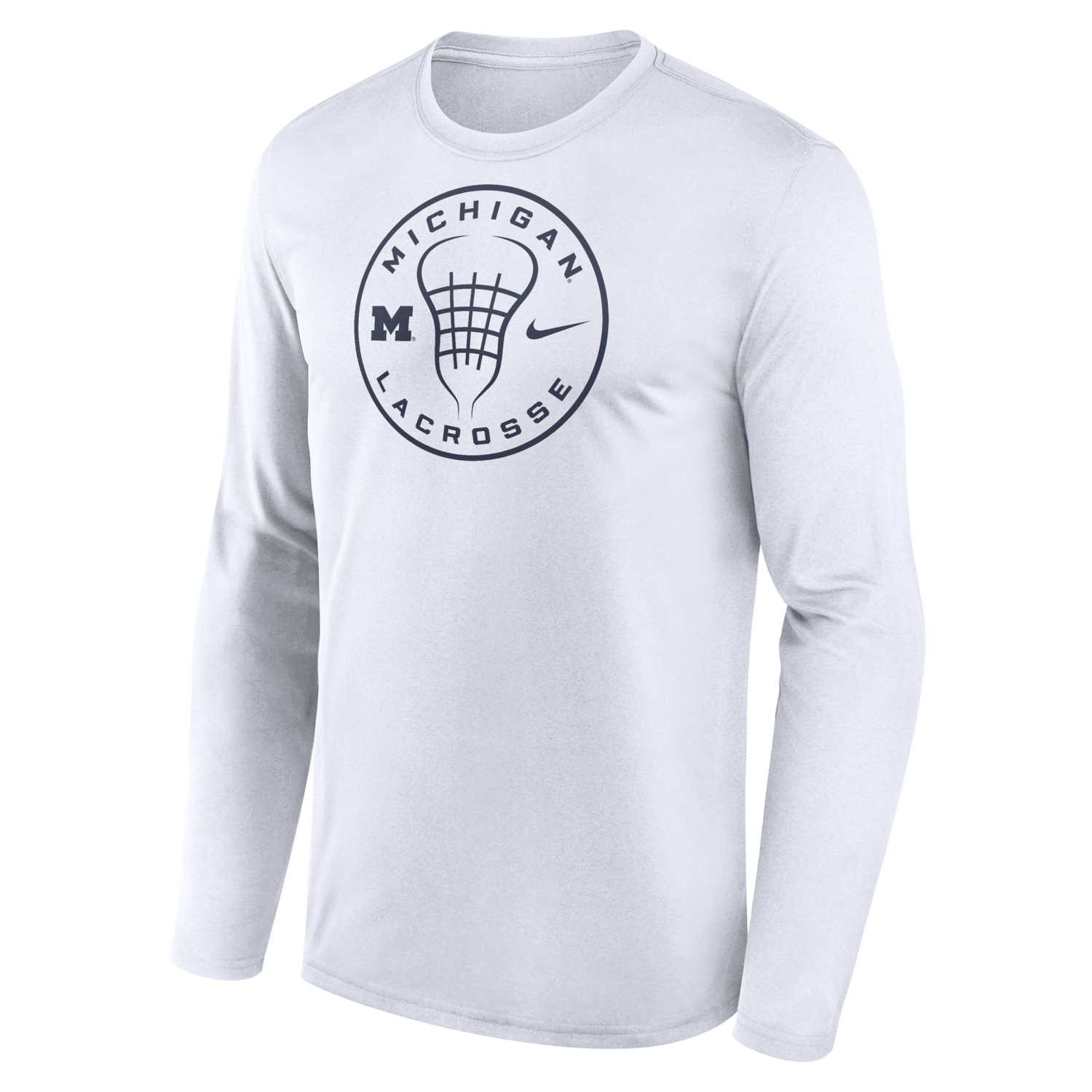 Michigan Wolverines Lacrosse Nike White Long Sleeve T-Shirt – The Michigan Wolverines Lacrosse Nike White Long Sleeve T-Shirt – The