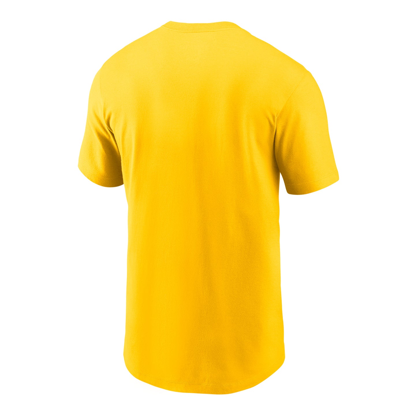Michigan Wolverines Softball Nike Maize T-Shirt - Back View