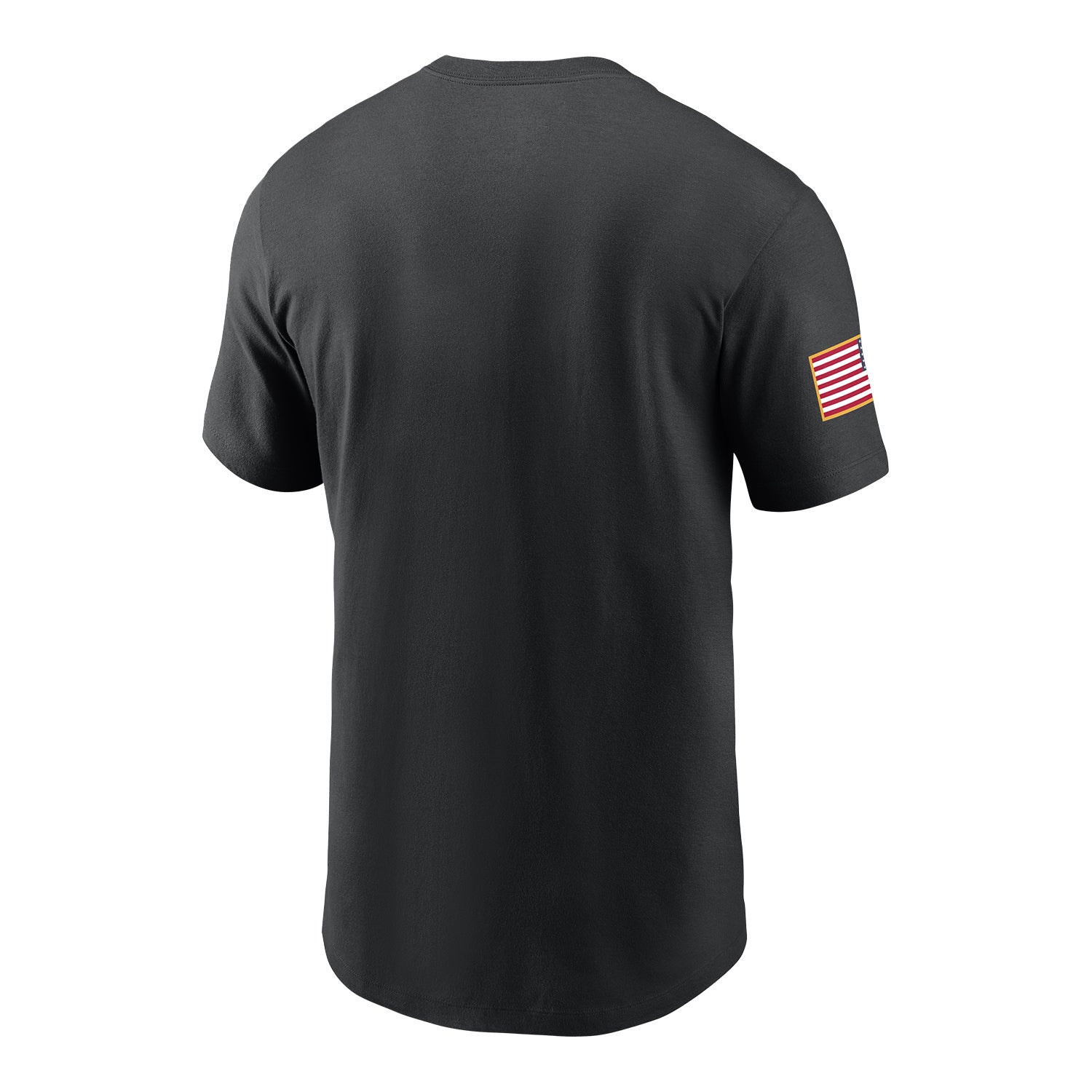 Michigan Wolverines Jordan Military Appreciation Black T-Shirt - Back View