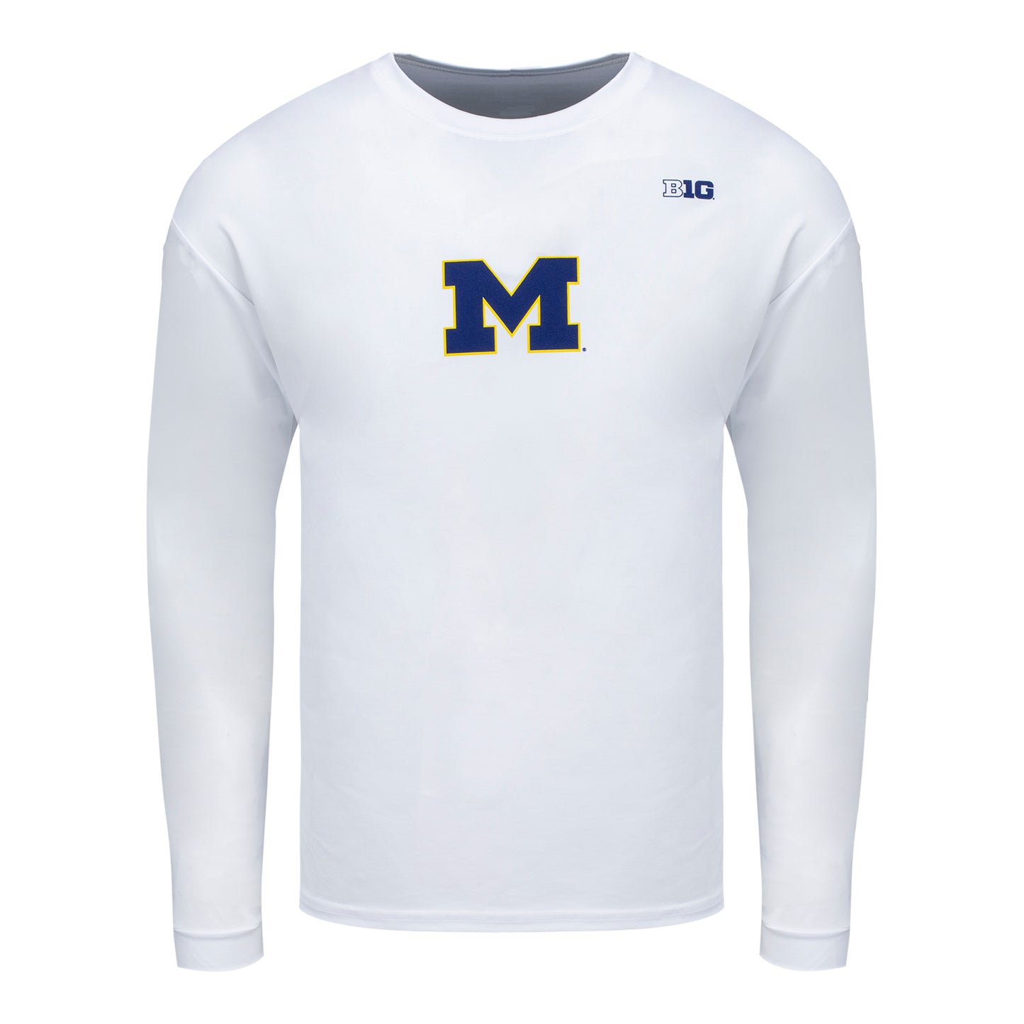 Michigan Wolverines Volleyball Replica White Jersey - Front View