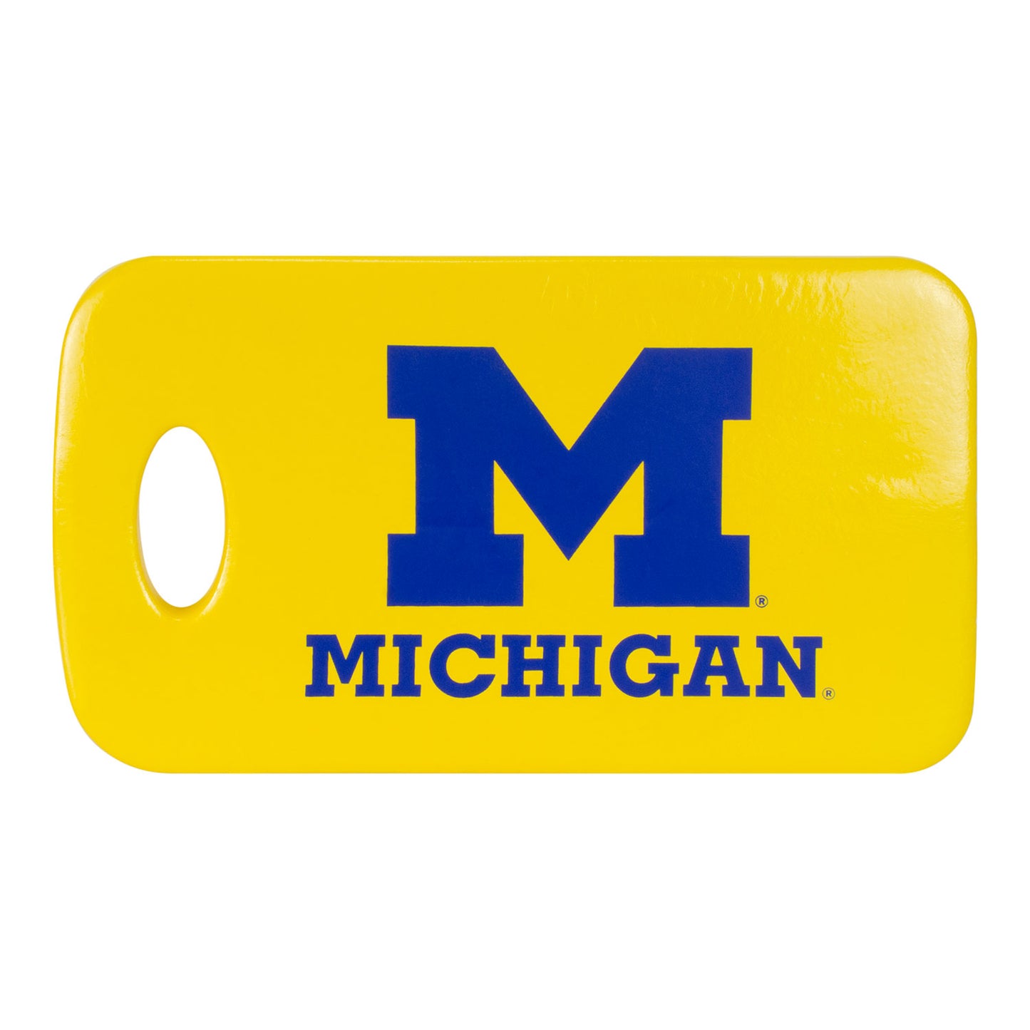 Michigan Wolverines Maize Seat - Front View