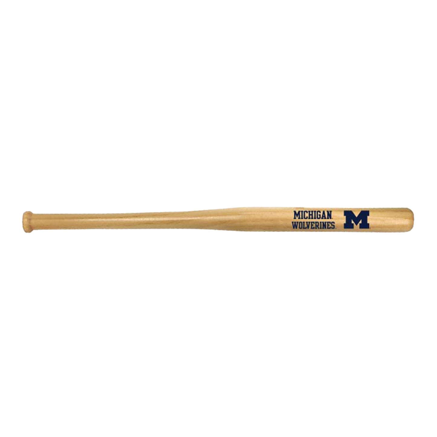 Michigan Wolverines Mini Baseball Bat - Front View