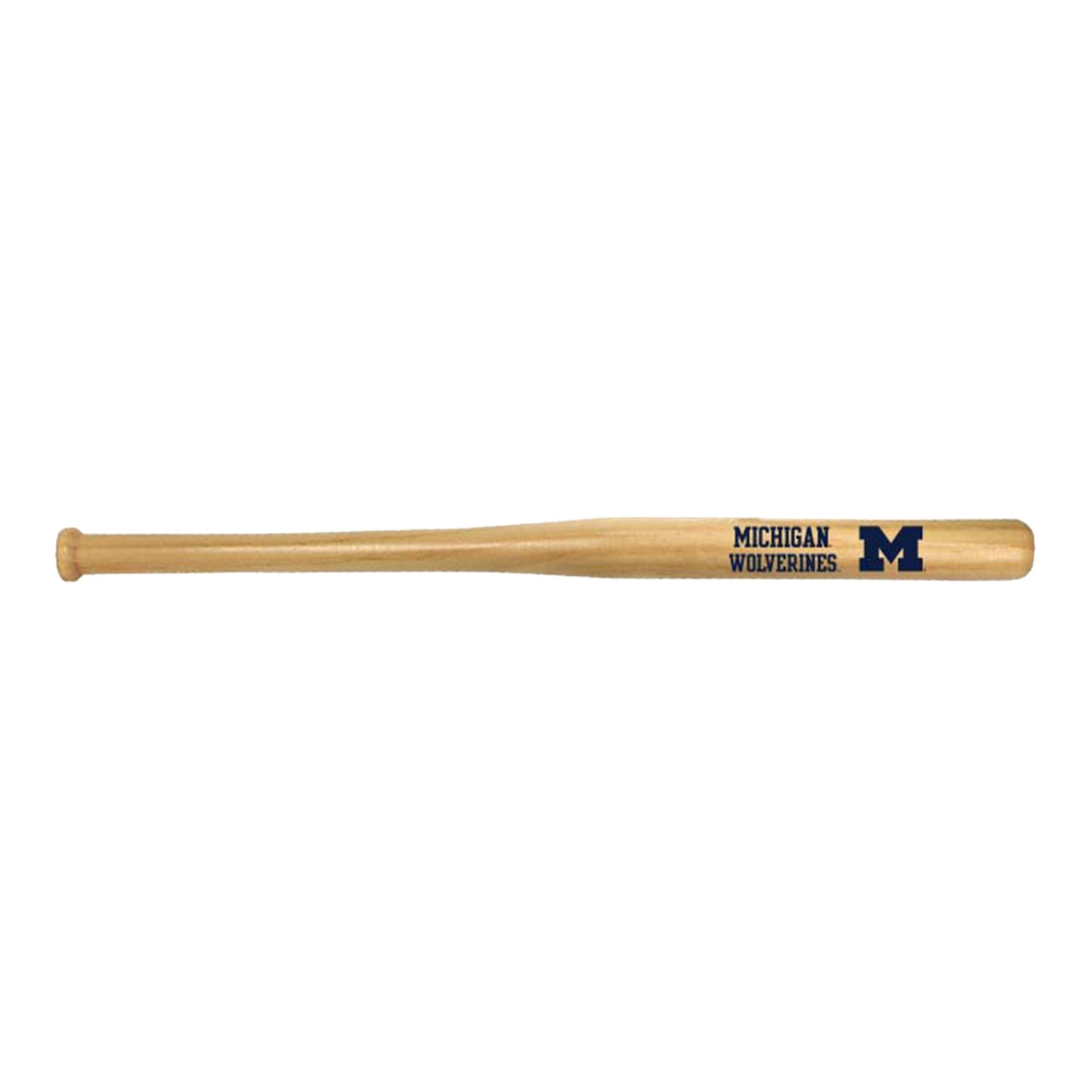Michigan Wolverines Mini Baseball Bat - Front View