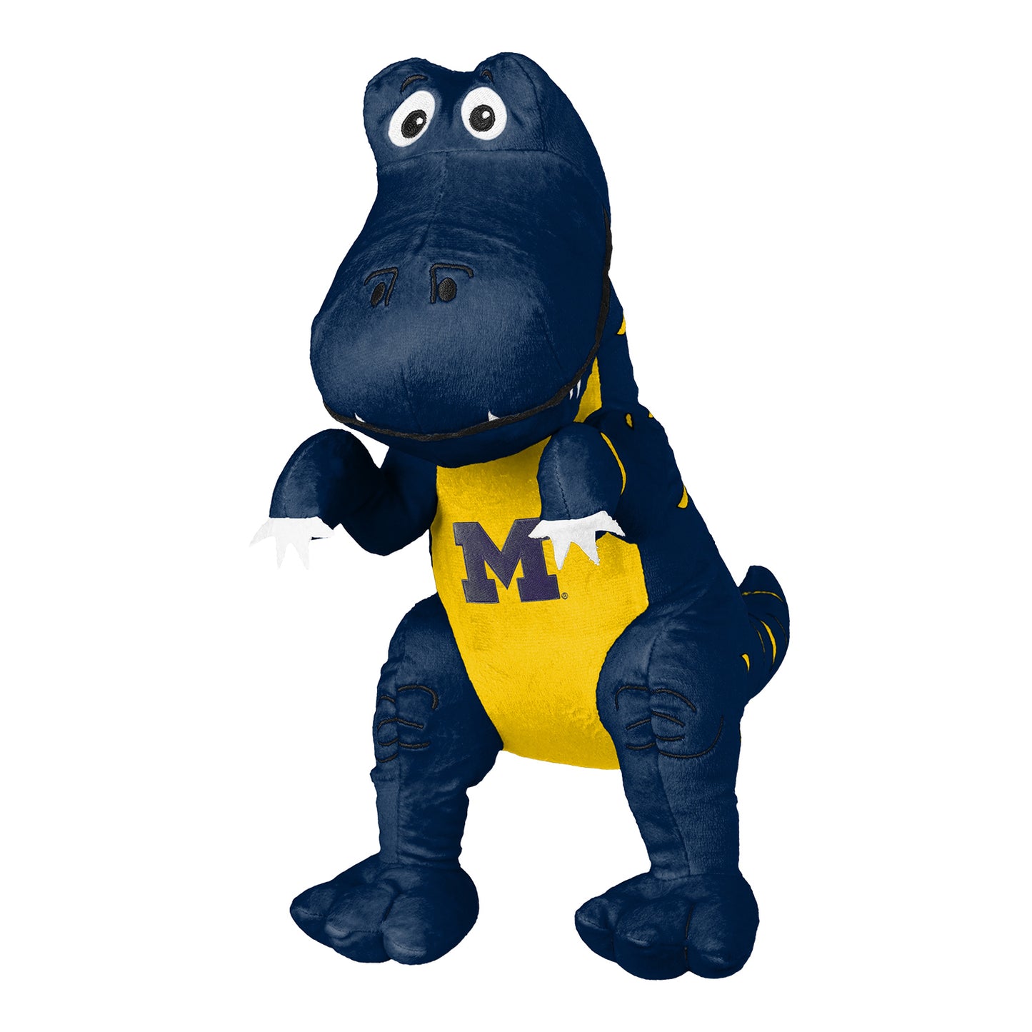 Michigan Wolverines Navy 12" T-Rex Plush