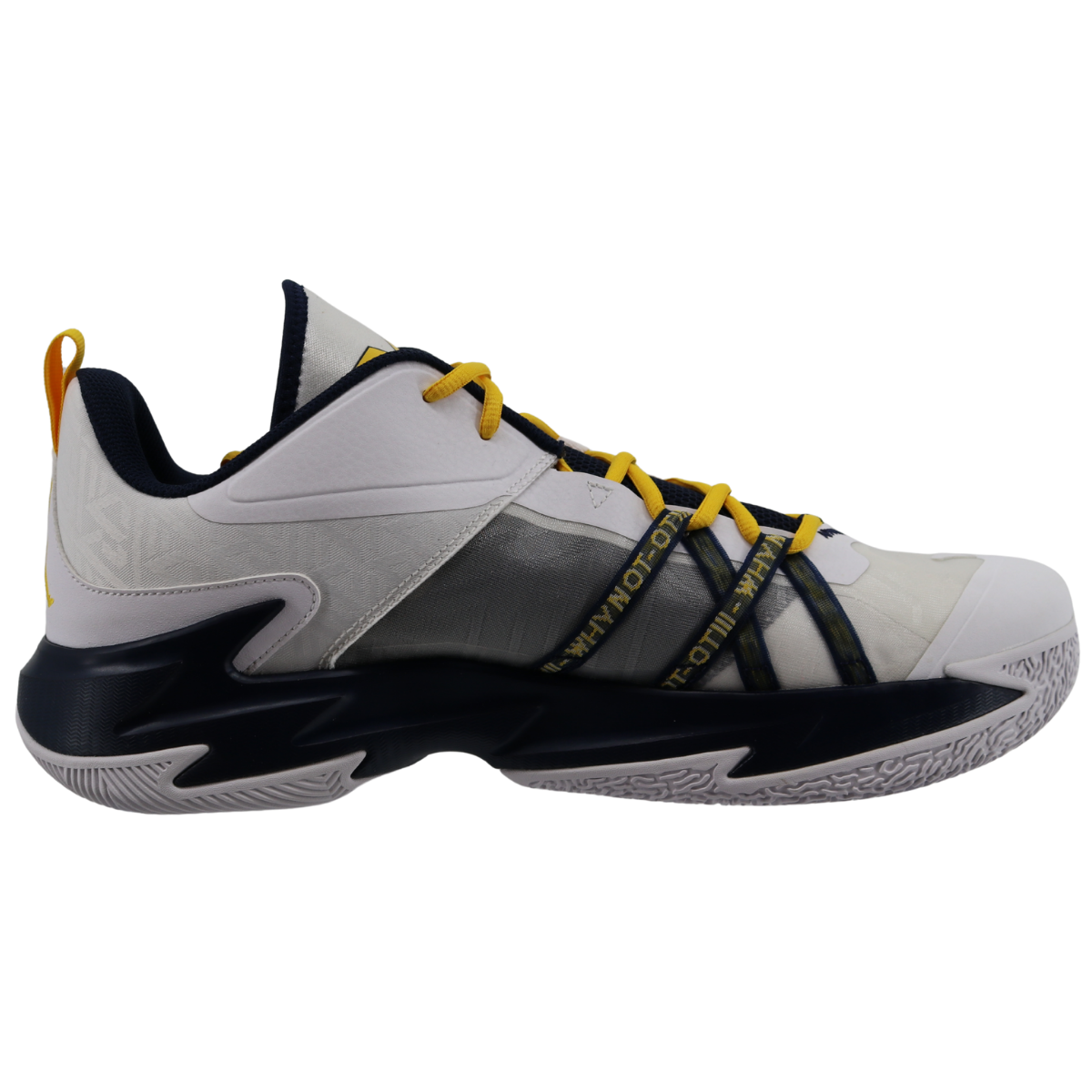 Nike Air Jordan 1 Take 3 Michigan Wolverines P Amarillo White - Inside View