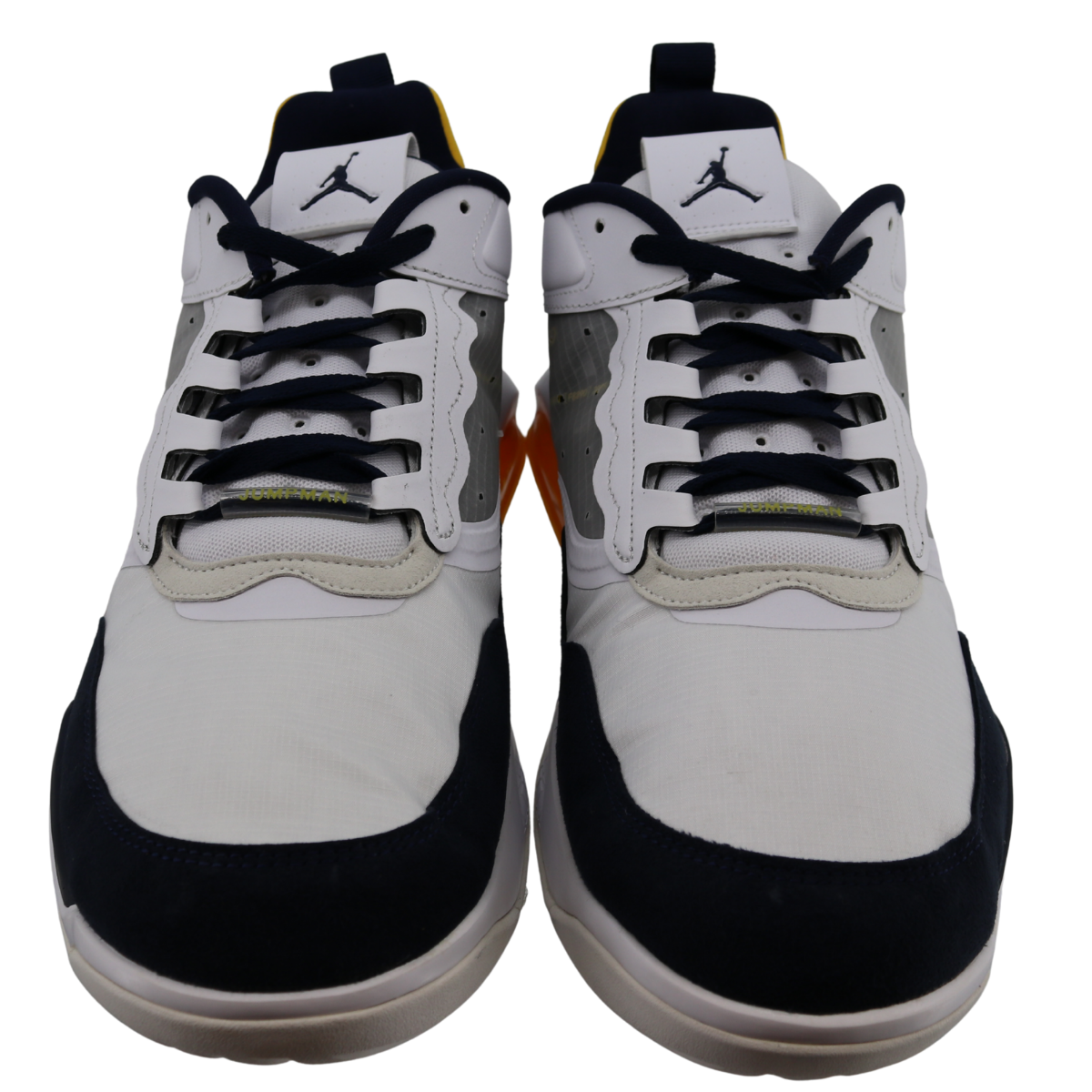 Nike Air Jordan Max 200 Michigan Wolverines White - Front View