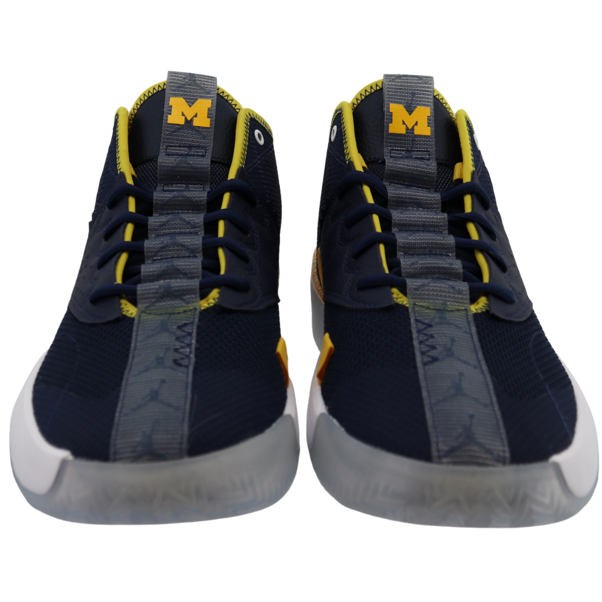 Nike Air Jordan React Elevation Michigan Wolverines Home Navy - Front View