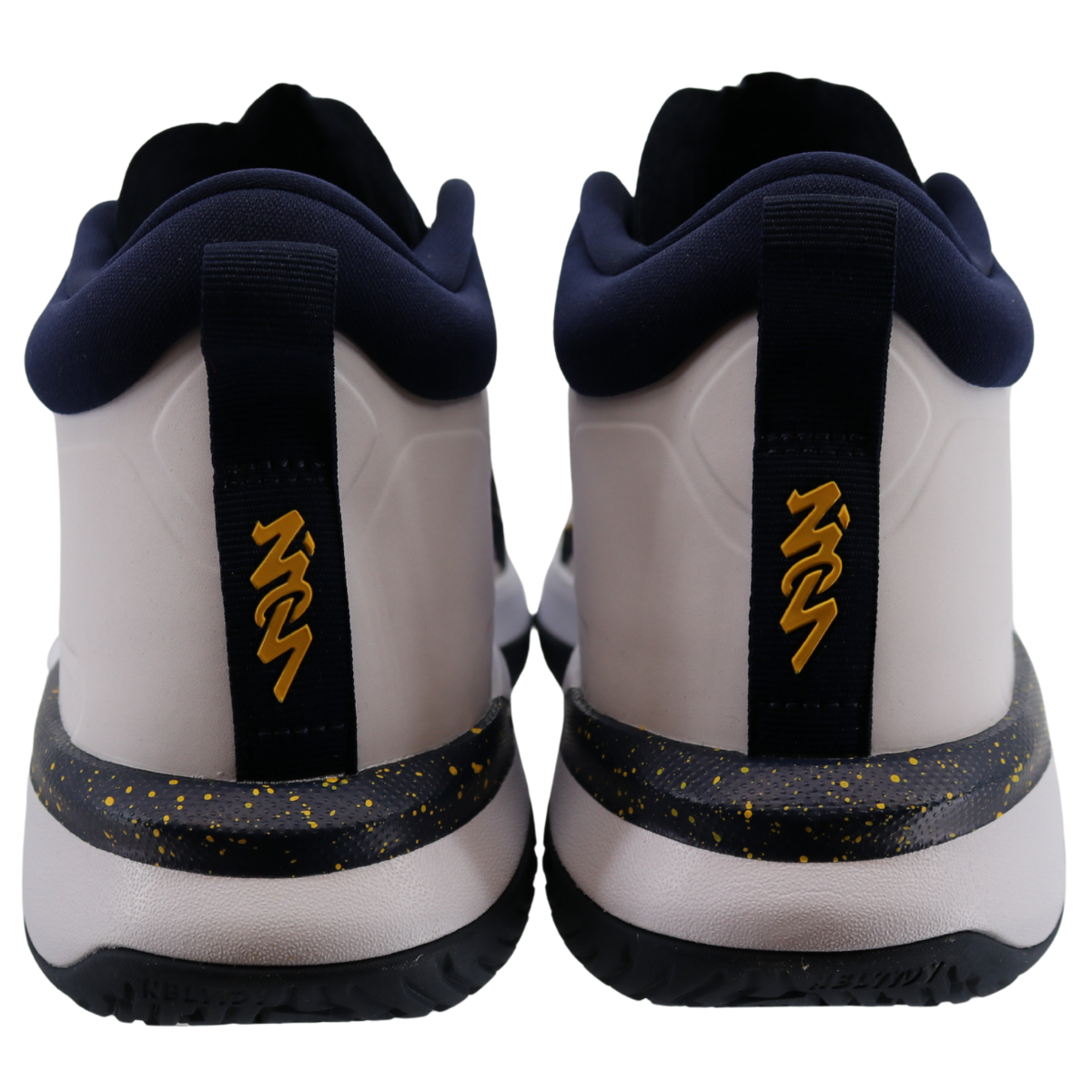 Nike Air Jordan Zion 1 Michigan Wolverines P White - Back View