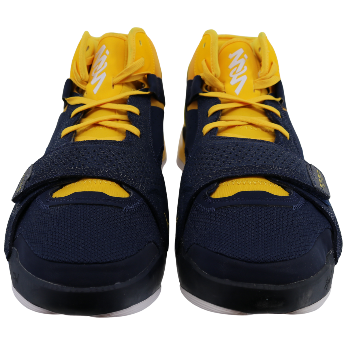 Nike Air Jordan Zion 2 Michigan Wolverines P Navy Yellow - Front View