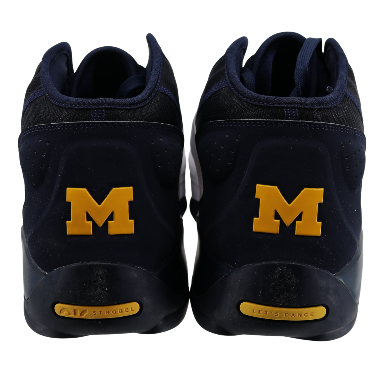 Nike Air Jordan Zion 2 Michigan Wolverines P White - Back View